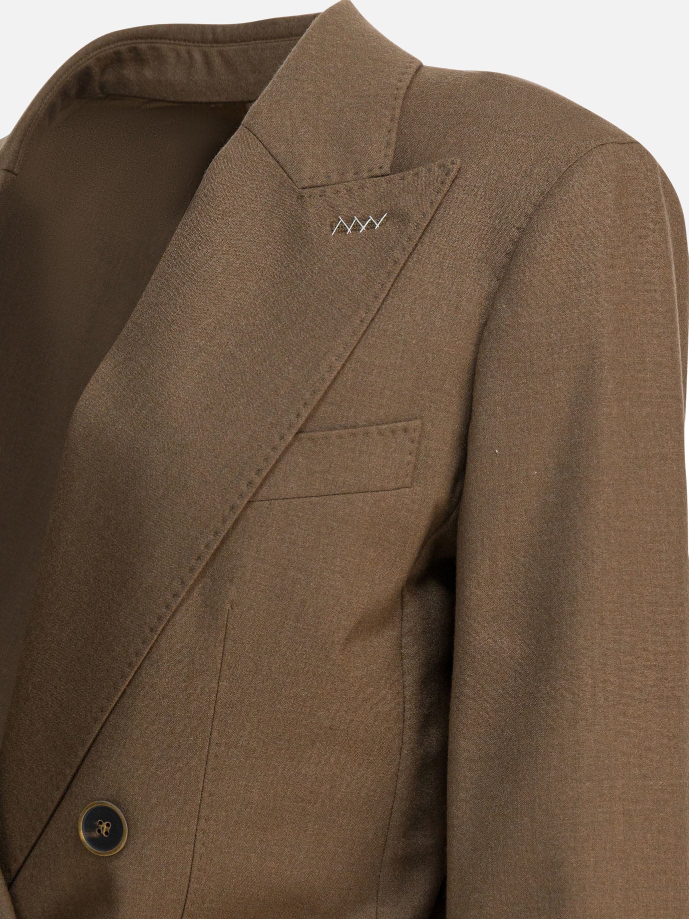 Blazers Solid colour  Brown - Max Mara Women | PDP | VIETTI Online Store | thumbnail_4
