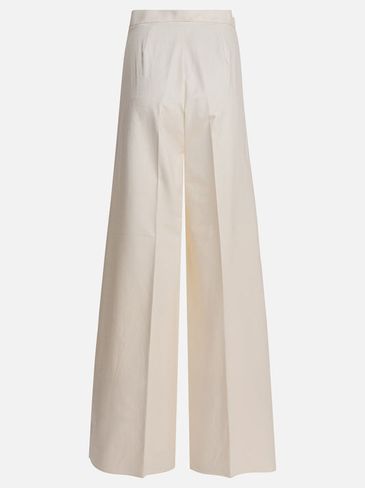 Leisure trousers Solid colour  White - Max Mara Women | PDP | VIETTI Online Store | 2
