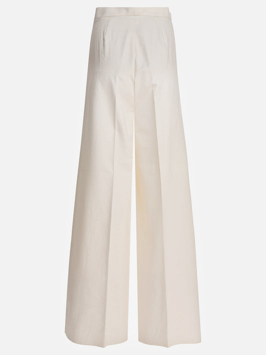 Leisure trousers Solid colour  White - Max Mara Women | PDP | VIETTI Online Store | 2
