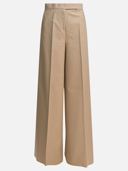 Leisure trousers Solid colour  Beige - Max Mara Women | PDP | VIETTI Online Store 
