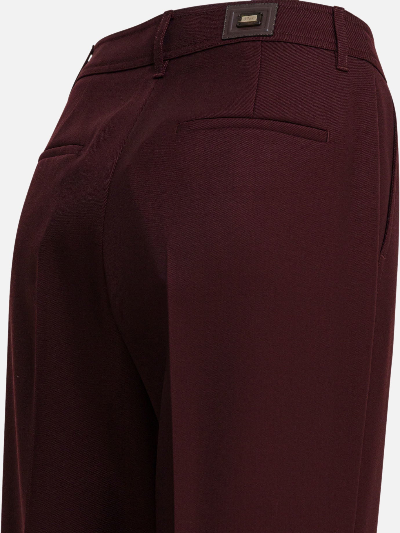 Leisure trousers Solid colour  Red - Max Mara Women | PDP | VIETTI Online Store | Zoom-Modal_4
