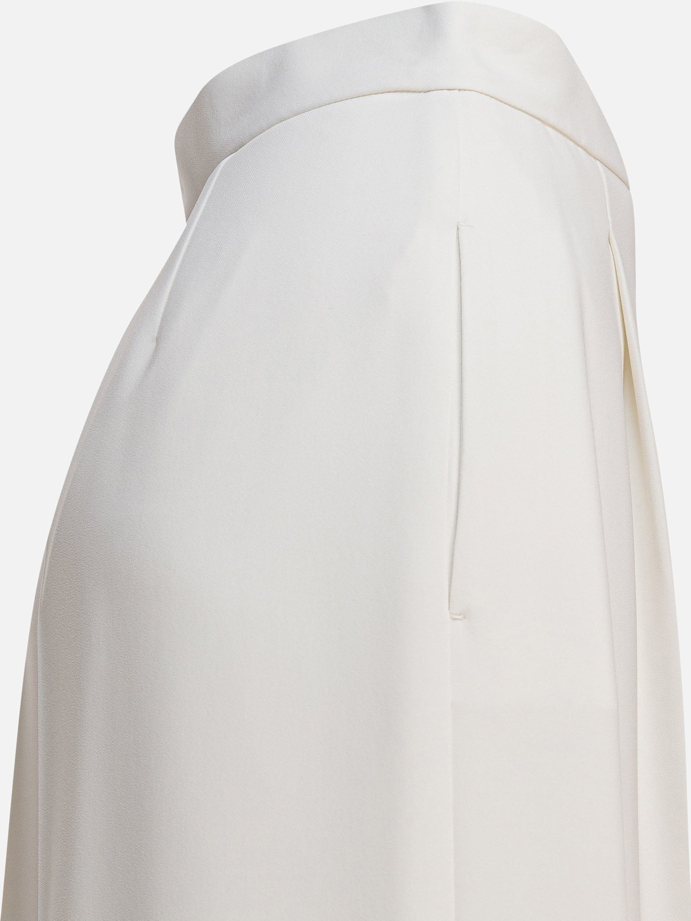 Leisure trousers Solid colour  White - Max Mara Women | PDP | VIETTI Online Store | thumbnail_4