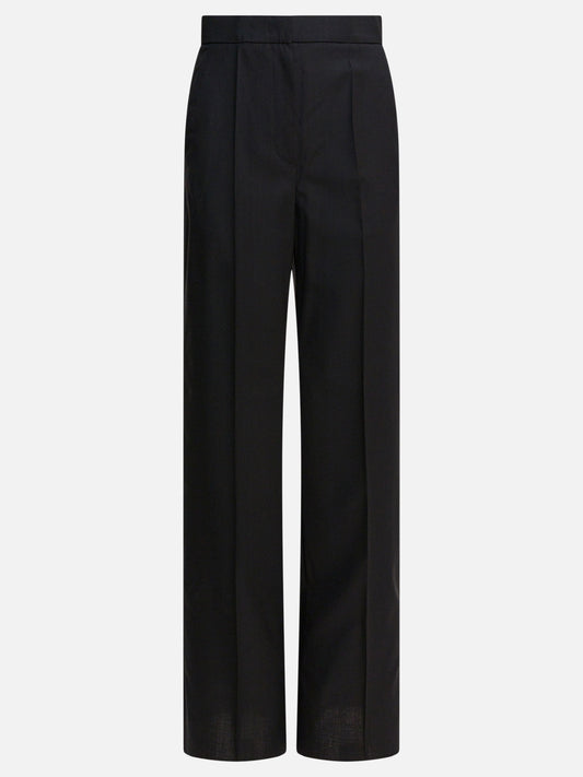Leisure trousers Solid colour  Black - Max Mara Women | PDP | VIETTI Online Store 
