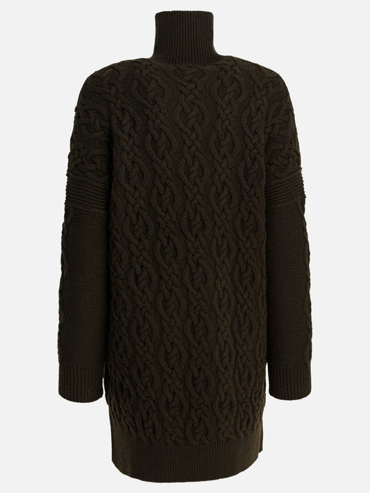 Mini dresses Solid colour  Green - Max Mara Women | PLP | VIETTI Online Store | 2
