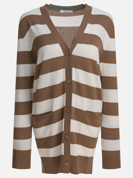 Cardigans Striped  Brown - Max Mara Women | PLP | VIETTI Online Store 
