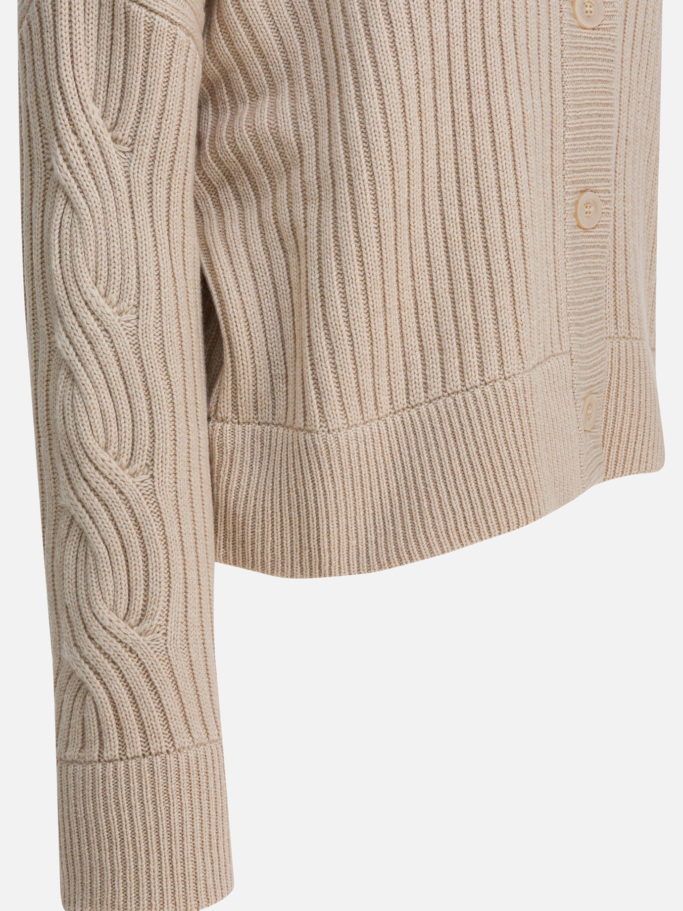 Cardigans Solid colour  Beige - Max Mara Women | PDP | VIETTI Online Store | thumbnail_4