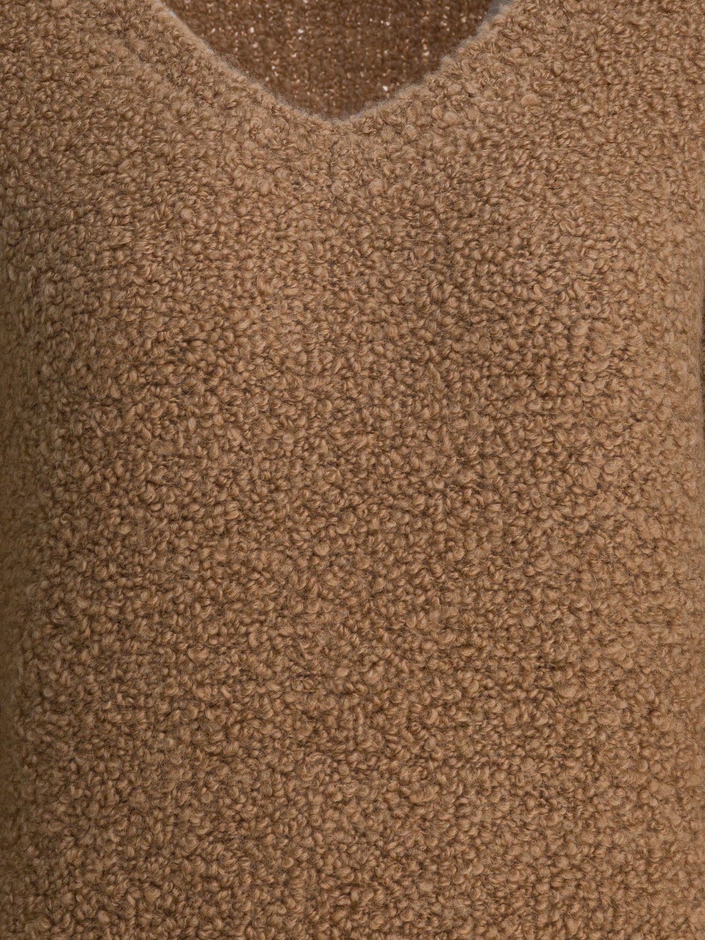 V neck sweaters Solid colour  Brown - Max Mara Women | PDP | VIETTI Online Store | Zoom-Modal_3
