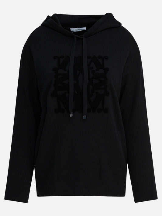 Hooded sweaters Solid colour  Black - Max Mara Women | PLP | VIETTI Online Store 
