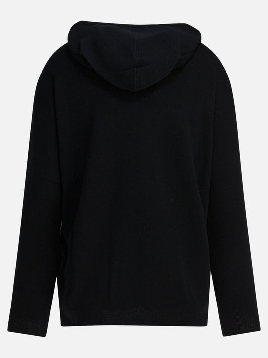 Hooded sweaters Solid colour  Black - Max Mara Women | PLP | VIETTI Online Store | 2
