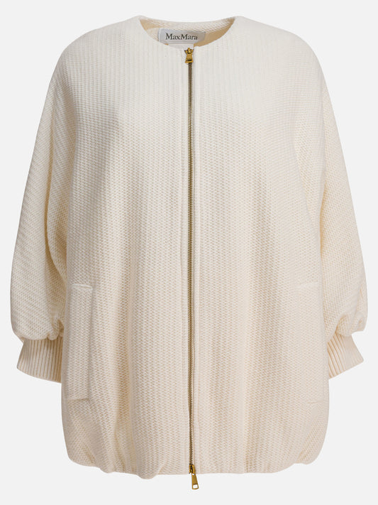 Overshirt jackets Solid colour  White - Max Mara Women | PLP | VIETTI Online Store 
