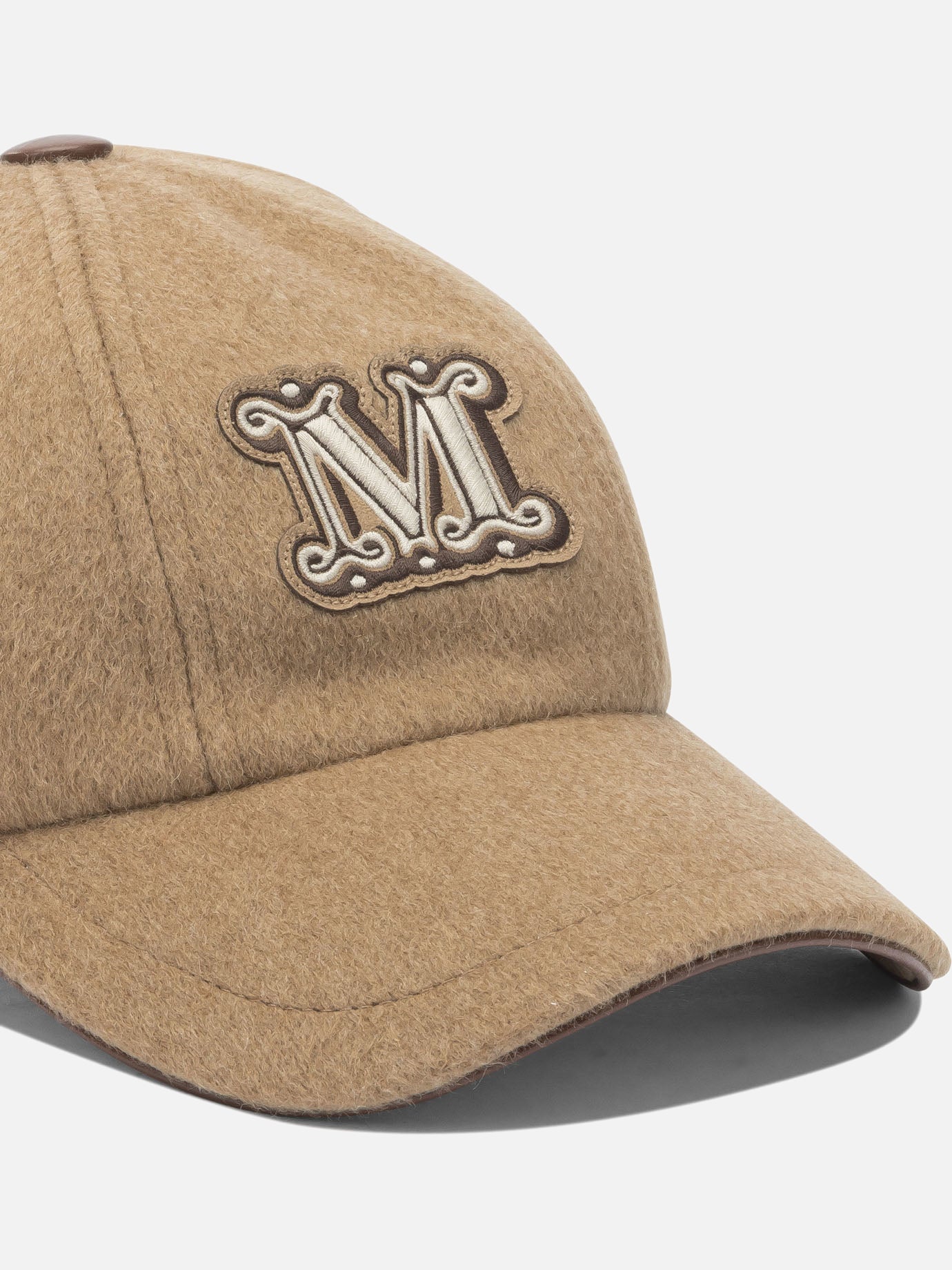 Baseball caps Logo  Brown - Max Mara Women | PDP | VIETTI Online Store | Zoom-Modal_4
