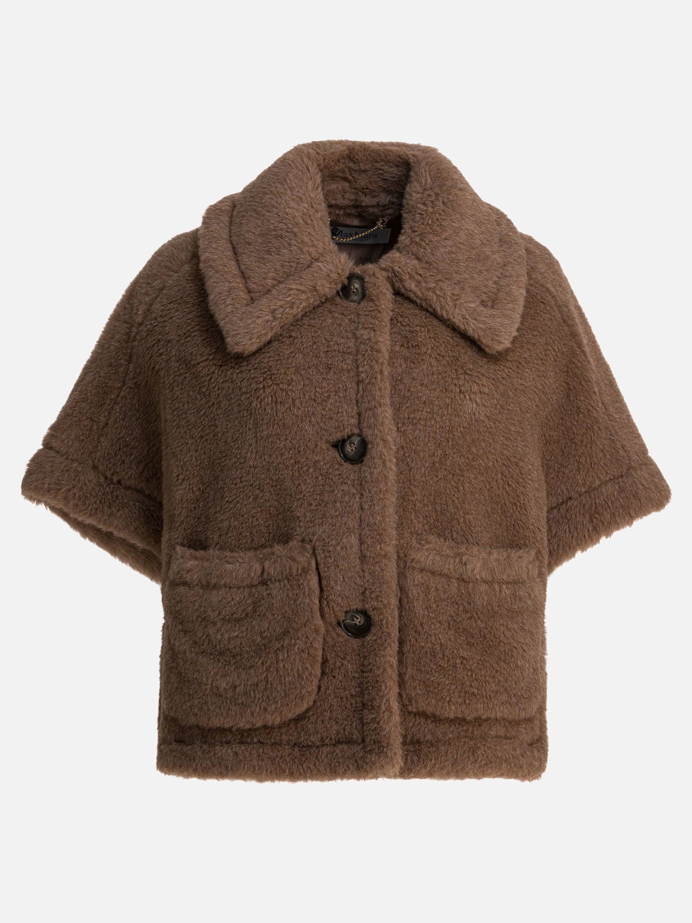 Capes Solid colour  Brown - Max Mara Women | PDP | VIETTI Online Store | thumbnail