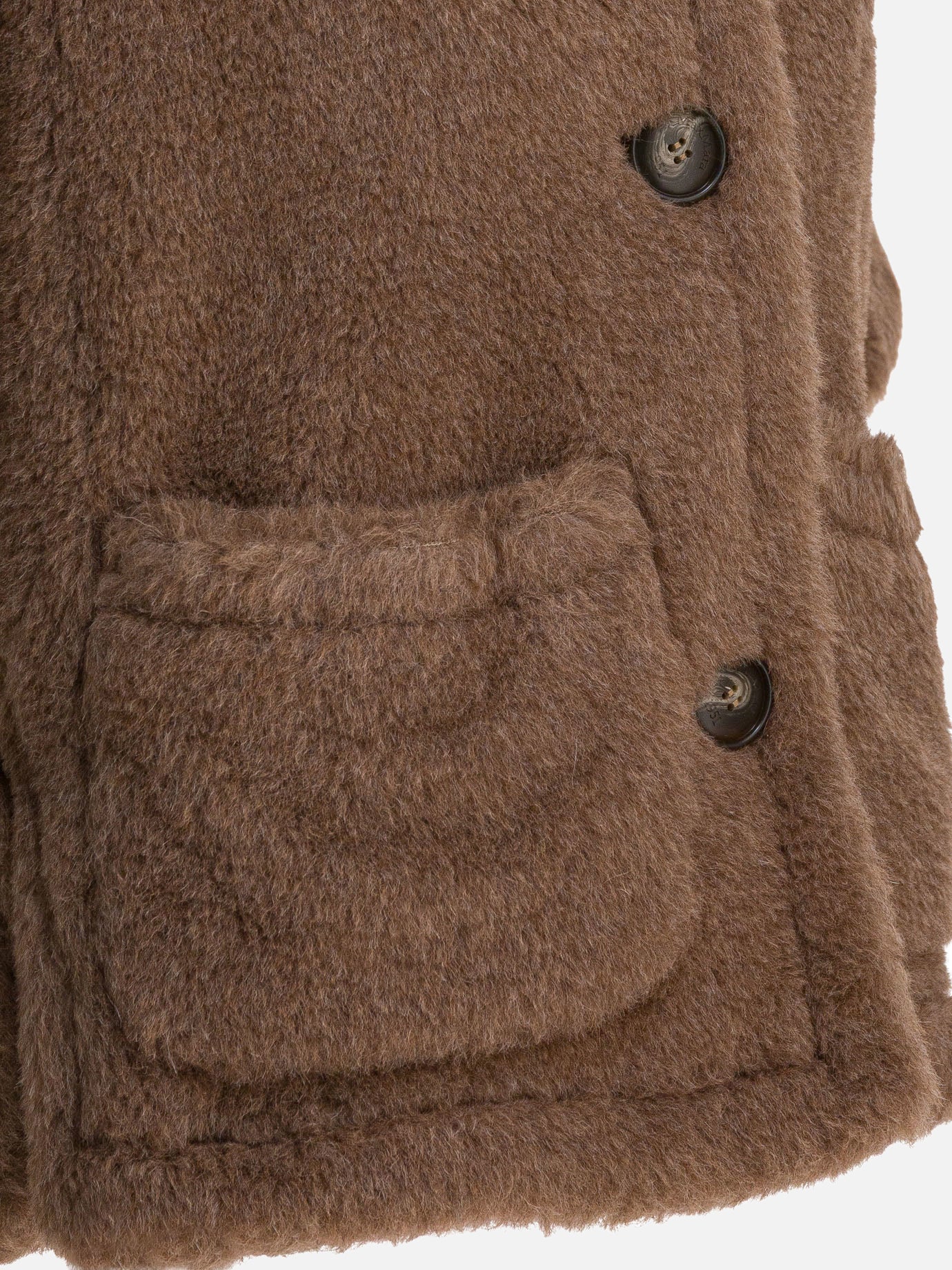 Capes Solid colour  Brown - Max Mara Women | PDP | VIETTI Online Store | thumbnail_4