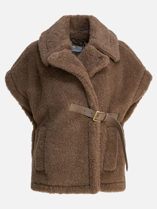 Capes Solid colour  Brown - Max Mara Women | PLP | VIETTI Online Store 
