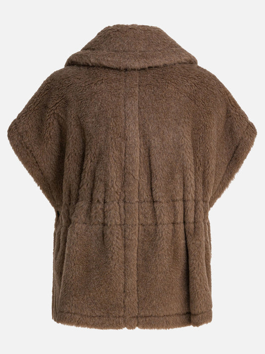 Capes Solid colour  Brown - Max Mara Women | PLP | VIETTI Online Store | 2
