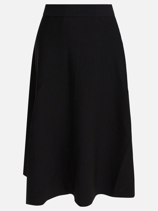 Midi skirts Solid colour  Black - Max Mara Pure Women | PDP | VIETTI Online Store 
