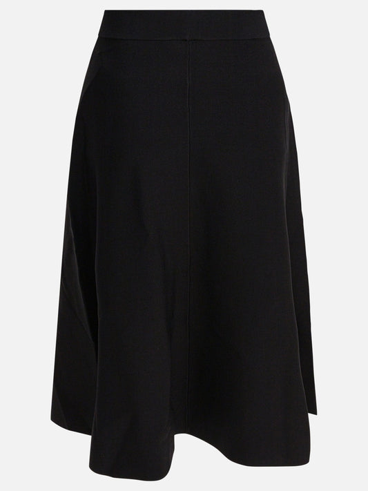 Midi skirts Solid colour  Black - Max Mara Pure Women | PDP | VIETTI Online Store | 2
