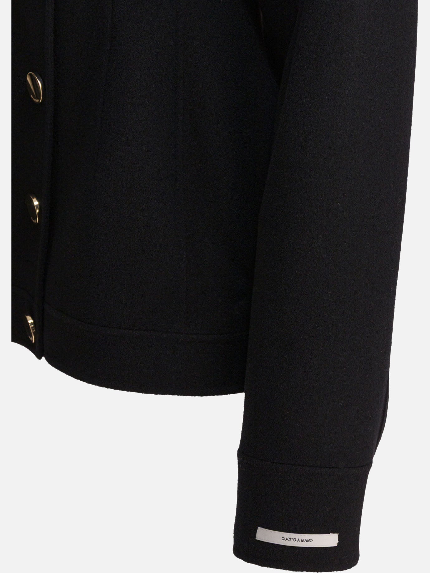Short coats Solid colour  Black - Max Mara Sportmax Women | PDP | VIETTI Online Store | thumbnail_4