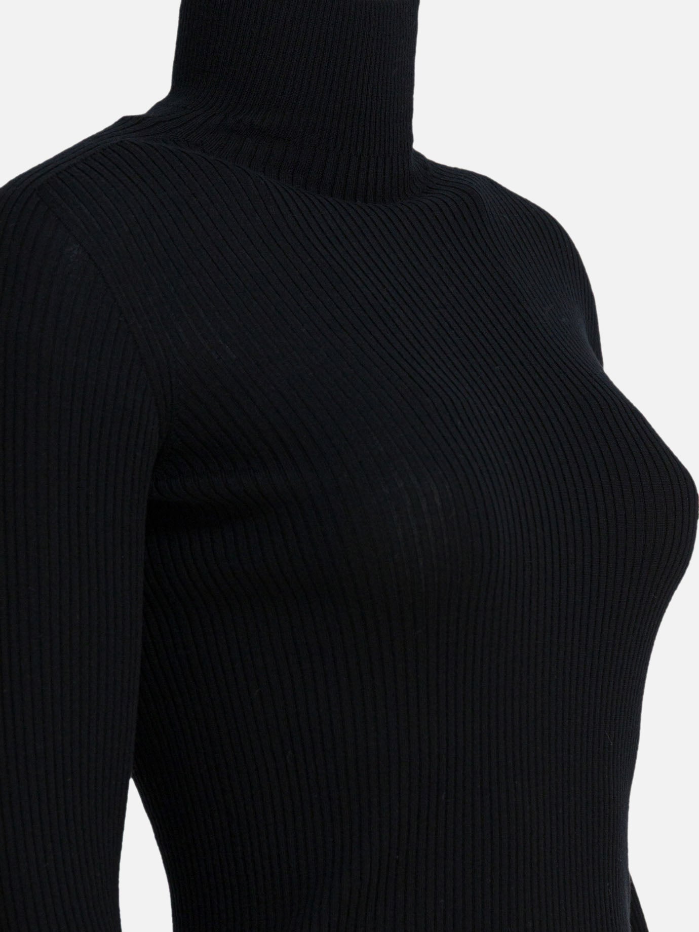 Turtleneck sweaters Solid colour  Black - Max Mara Sportmax Women | PDP | VIETTI Online Store | thumbnail_4