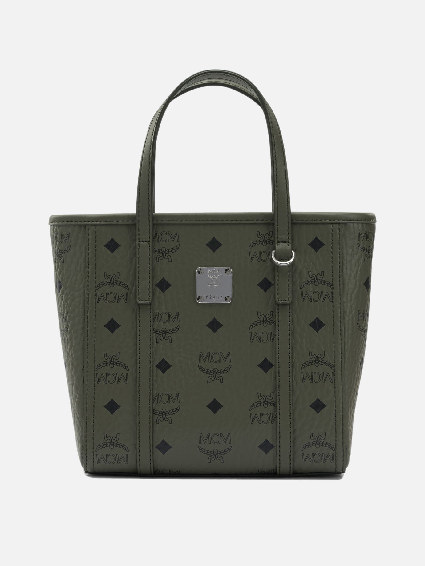 Mini bags 63% polyurethane 20% polyester 17% cotton  Green - Mcm Women | PDP | VIETTI Online Store | Zoom-Modal
