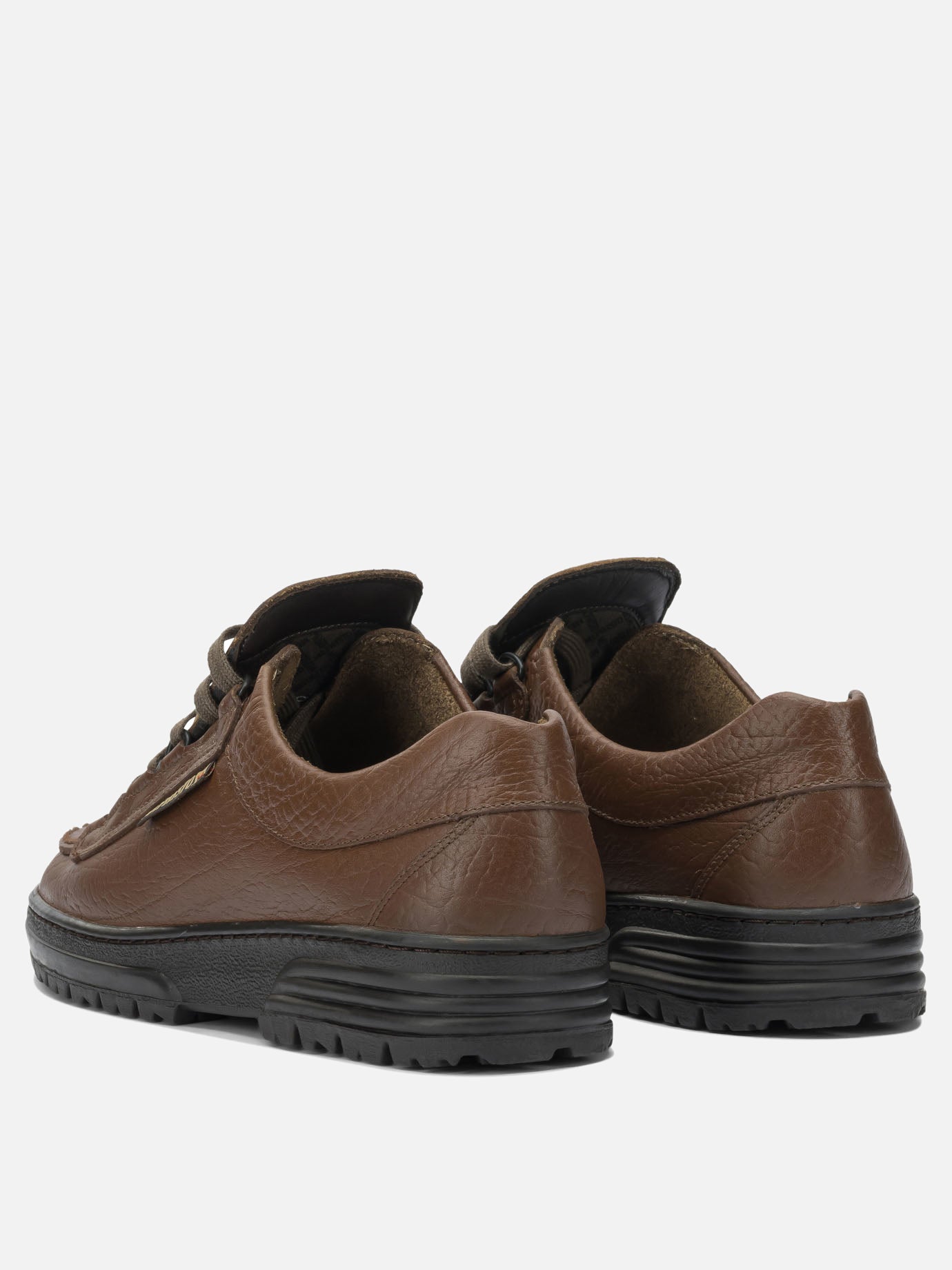 Low top sneakers 100% leather - 100% fabric - 100% rubber  Brown - Mephisto Men | PDP | VIETTI Online Store | Zoom-Modal_4
