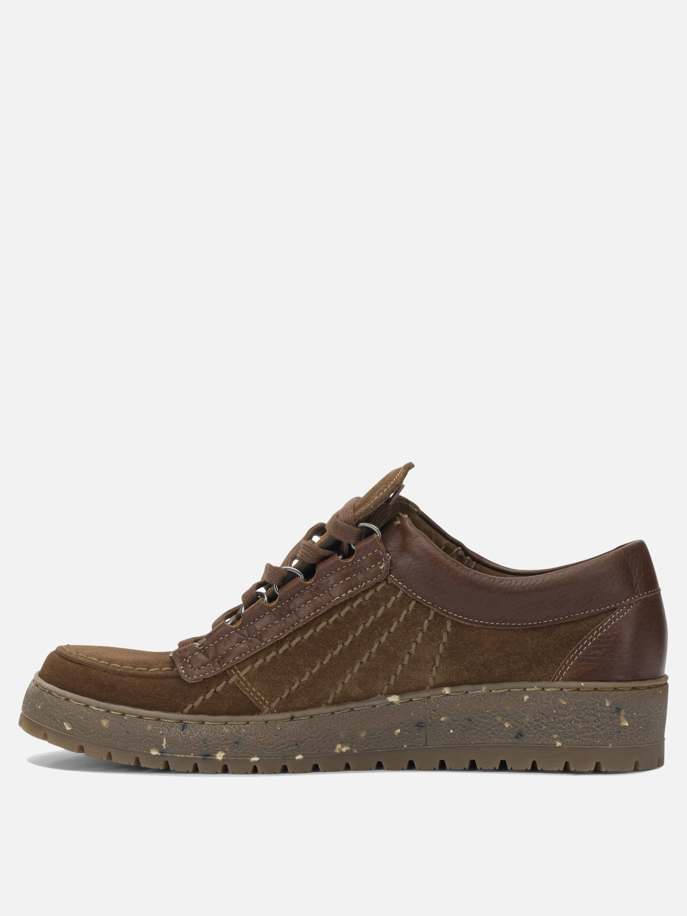Low top sneakers 100% leather - 100% rubber  Brown - Mephisto Men | PDP | VIETTI Online Store | Zoom-Modal_3
