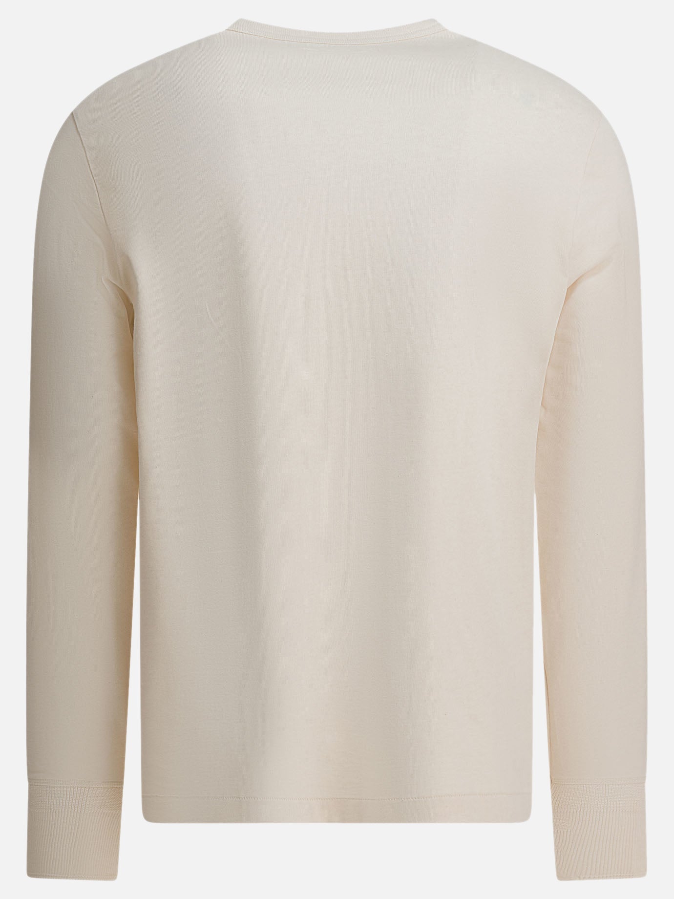 Henley t-shirts Solid colour  White - Merz b. Schwanen Men | PDP | VIETTI Online Store | Zoom-Modal_2
