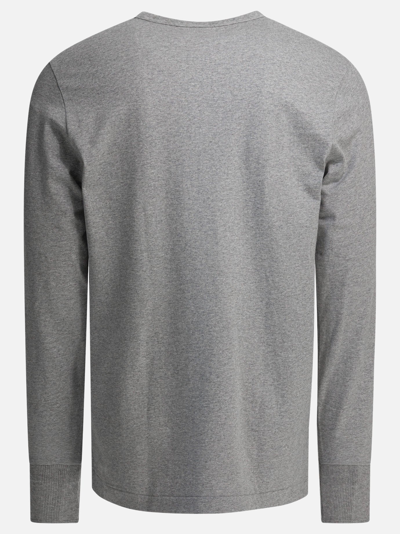 Henley t-shirts Solid colour  Grey - Merz b. Schwanen Men | PDP | VIETTI Online Store | Zoom-Modal_2
