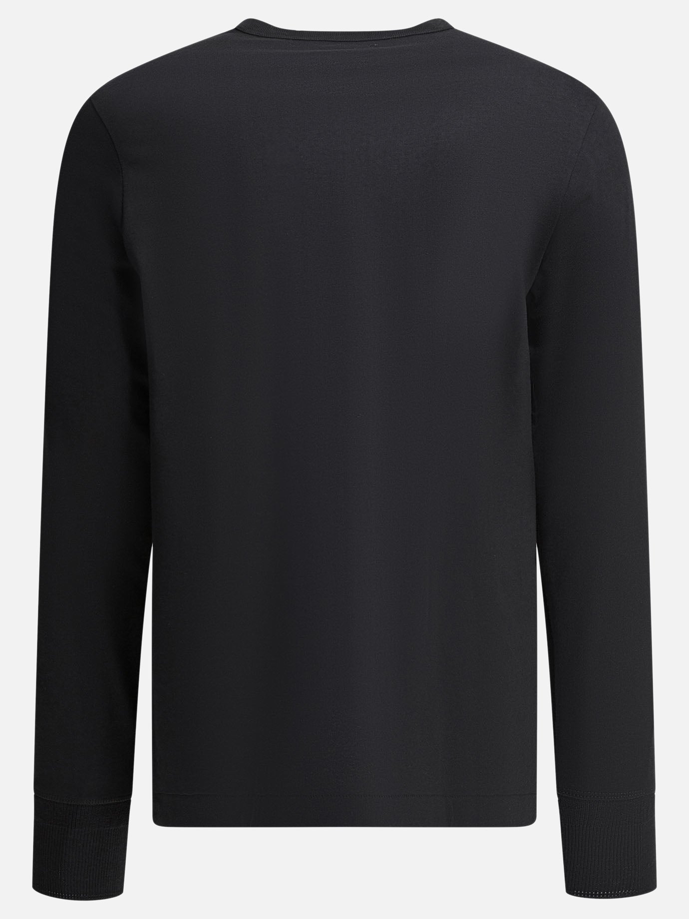 Henley t-shirts Solid colour  Black - Merz b. Schwanen Men | PDP | VIETTI Online Store | Zoom-Modal_2
