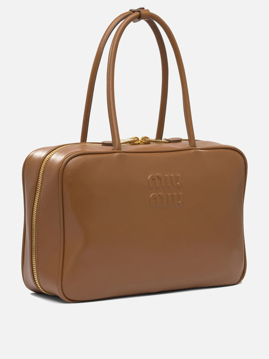 Miu Miu "Beau" handbag 20346894_UNI Brown 2