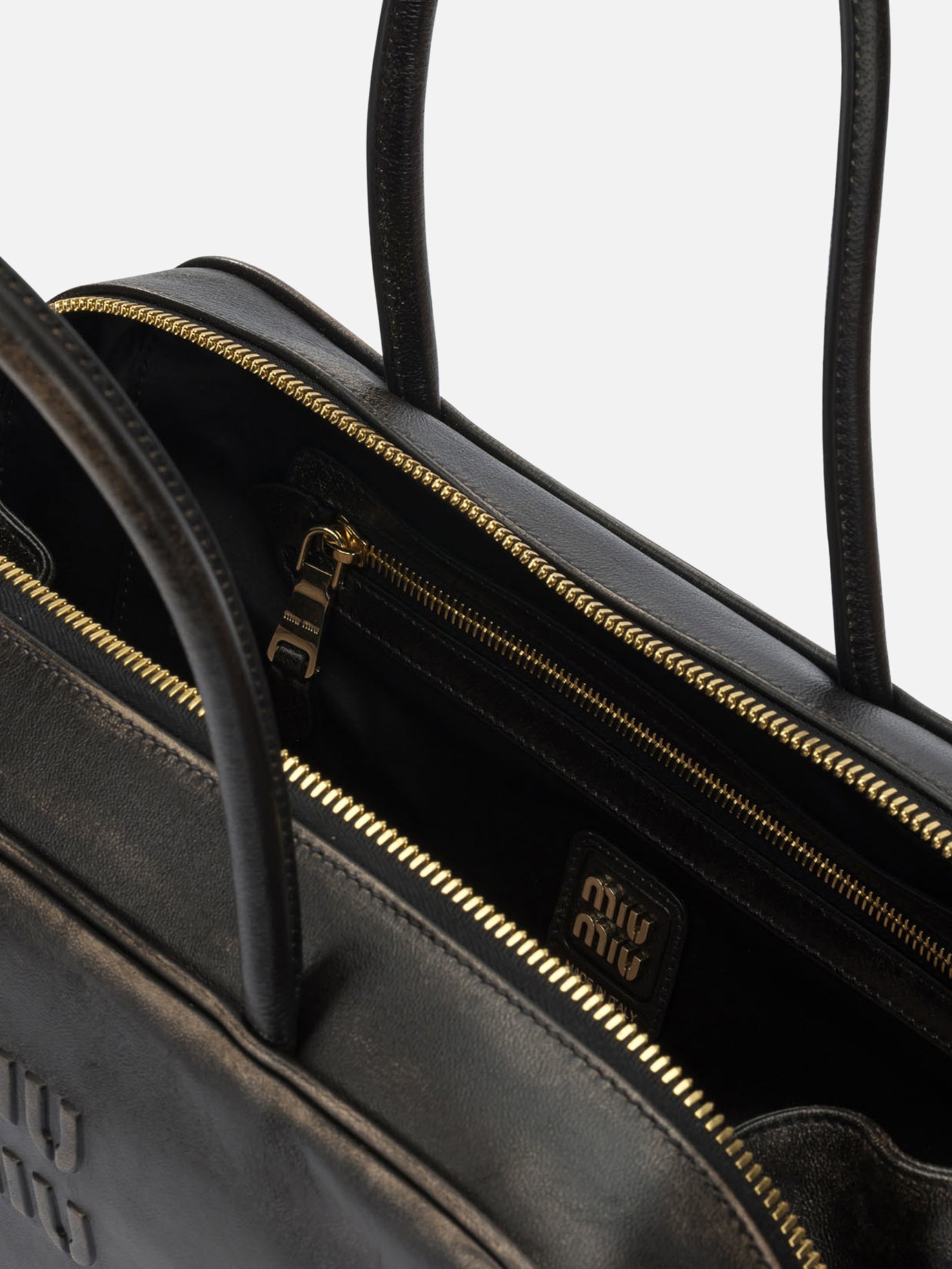 Medium bags Logo  Brown - Miu Miu Women | PDP | VIETTI Online Store | Zoom-Modal_5
