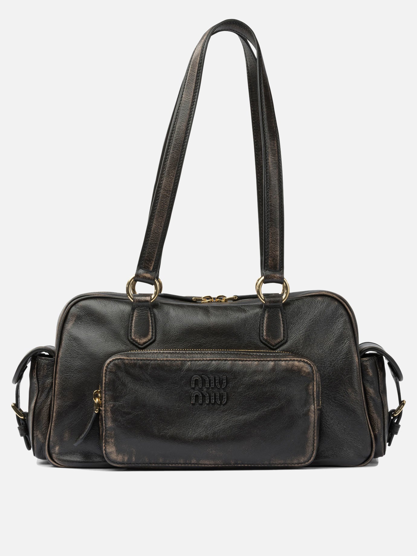 Medium bags 100% lamb leather  Brown - Miu Miu Women | PDP | VIETTI Online Store | Zoom-Modal

