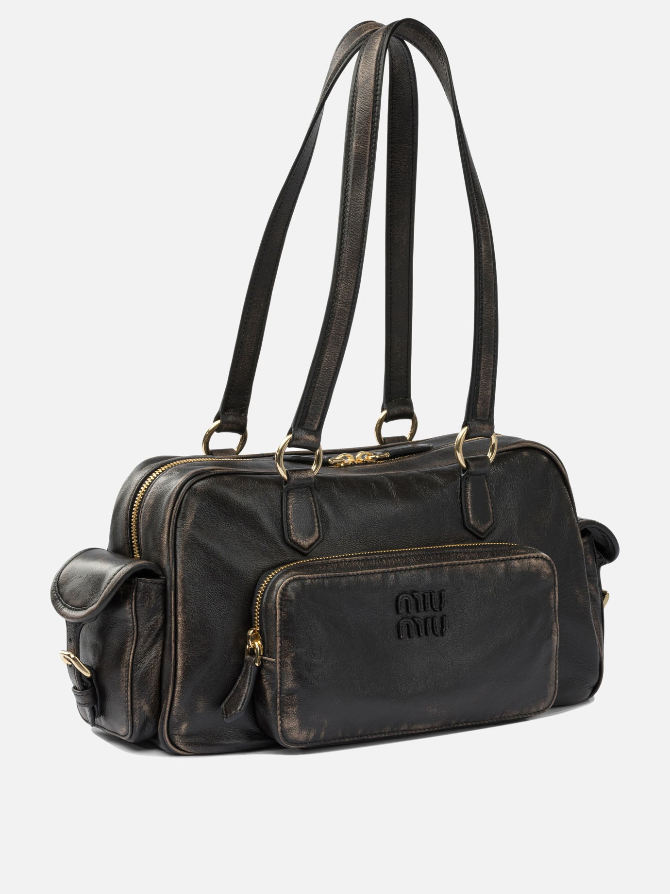 Medium bags 100% lamb leather  Brown - Miu Miu Women | PDP | VIETTI Online Store | thumbnail_2