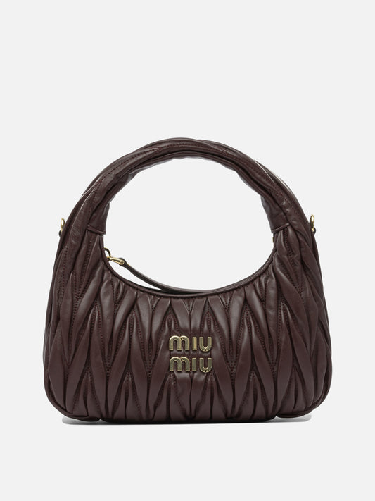 Small bags Logo  Bordeaux - Miu Miu Women | PLP | VIETTI Online Store 

