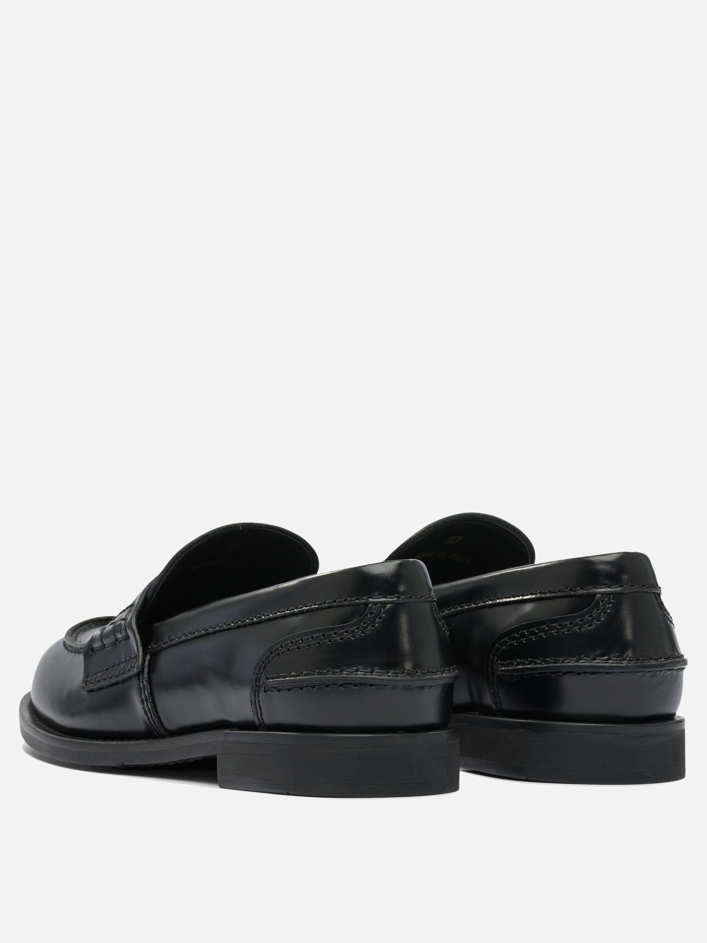 Loafers 100% calf leather - 100% rubber  Black - Miu Miu Women | PDP | VIETTI Online Store | Zoom-Modal_4
