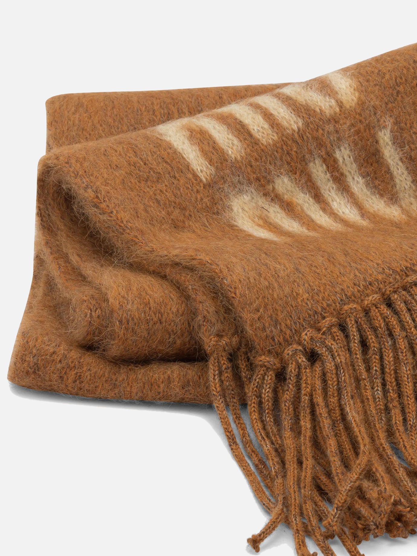 Fringed scarves 5FS062  Orange - Miu Miu Women | PDP | VIETTI Online Store | thumbnail_2