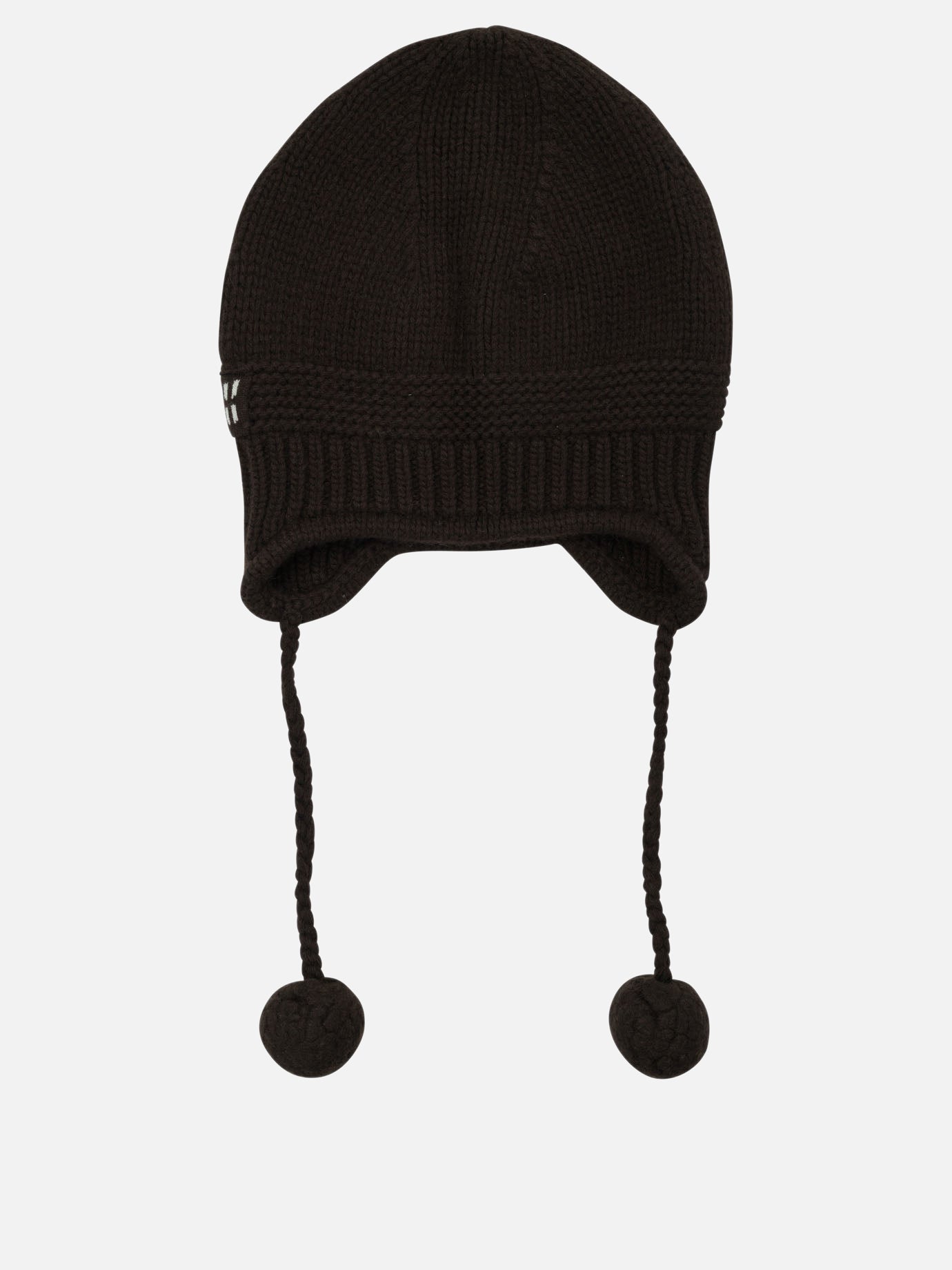 Beanies Logo  Brown - Miu Miu Women | PDP | VIETTI Online Store | Zoom-Modal
