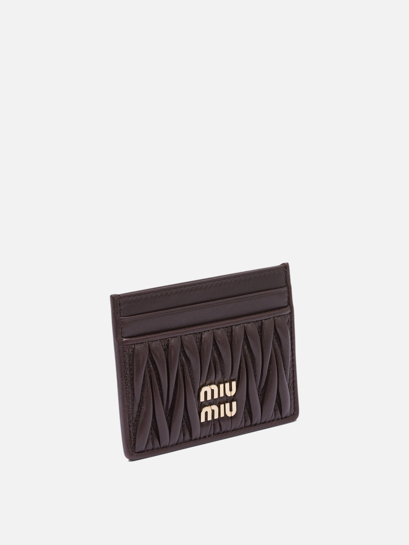 Card holders Logo  Brown - Miu Miu Women | PDP | VIETTI Online Store | Zoom-Modal_2
