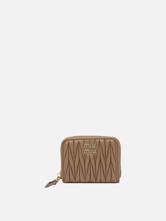 Wallets Logo  Brown - Miu Miu Women | PLP | VIETTI Online Store 
