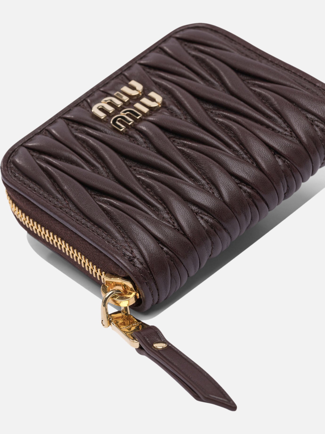 Wallets Logo  Brown - Miu Miu Women | PDP | VIETTI Online Store | Zoom-Modal_4
