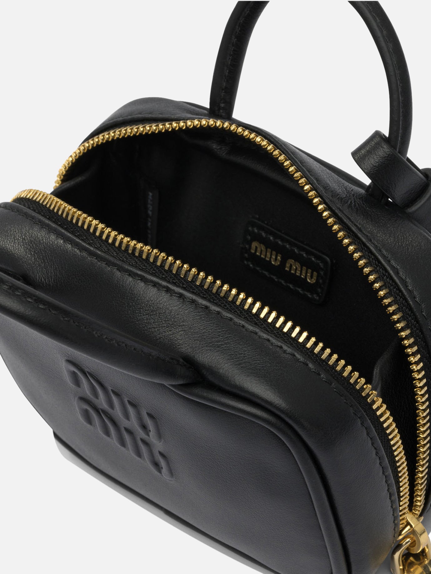 Miu Miu Micro bag &quot;Beau&quot; 25666582_UNI Black thumbnail_5