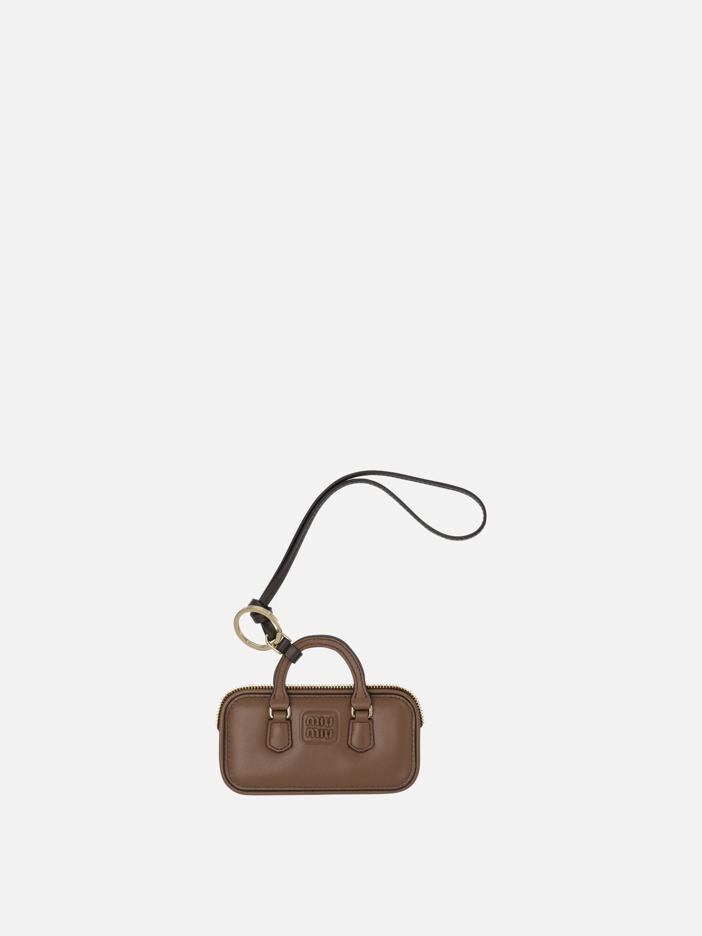 Miu Miu Trick "Arcadie" leather Brown
