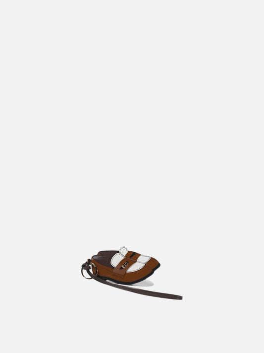 Miu Miu Keychain "Penny Loafer" 27165075_UNI Brown 1