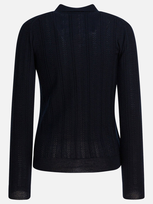 Cardigans Solid colour  Blue - Miu Miu Women | PDP | VIETTI Online Store | 2
