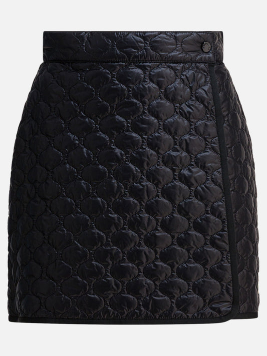 Midi skirts Logo  Black - Moncler Women | PLP | VIETTI Online Store 

