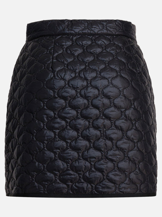 Midi skirts Logo  Black - Moncler Women | PLP | VIETTI Online Store | 2
