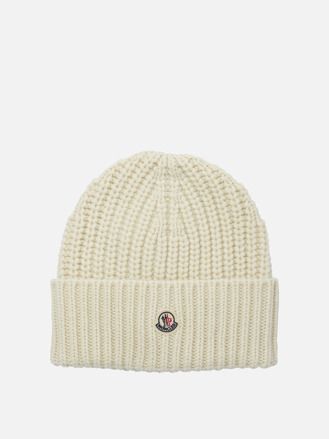 Beanies Logo  White - Moncler Women | PDP | VIETTI Online Store | Zoom-Modal
