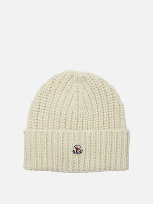 Beanies Logo  White - Moncler Women | PLP | VIETTI Online Store 
