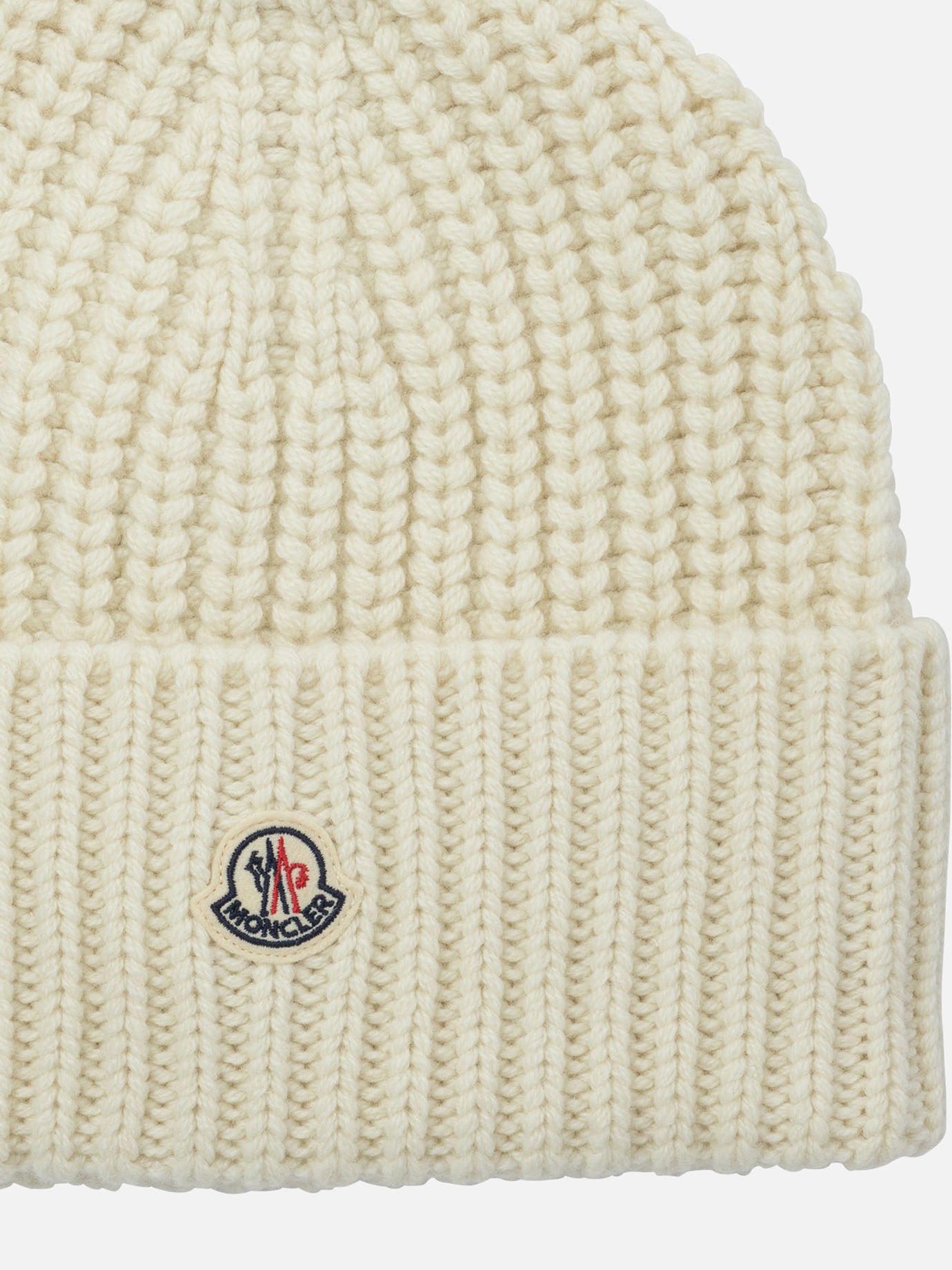Beanies Logo  White - Moncler Women | PDP | VIETTI Online Store | thumbnail_3