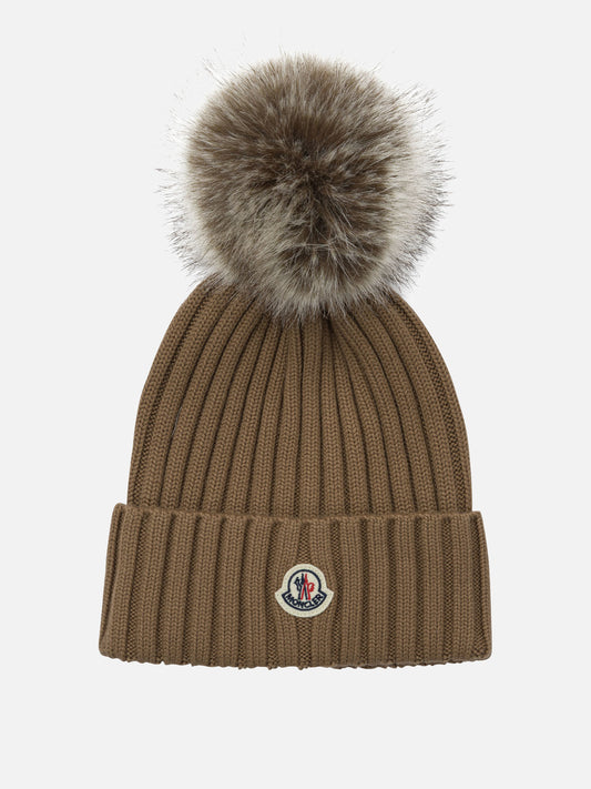 Beanies Logo  Brown - Moncler Women | PLP | VIETTI Online Store 
